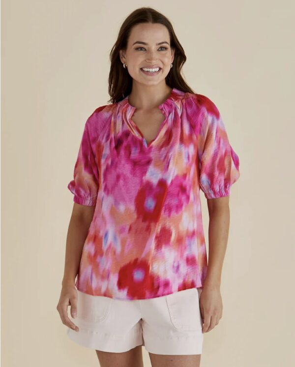 Joanne Blouse Floral Print