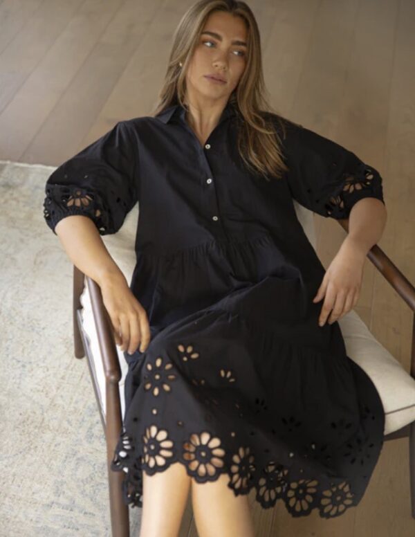 Lainey Dress-Black