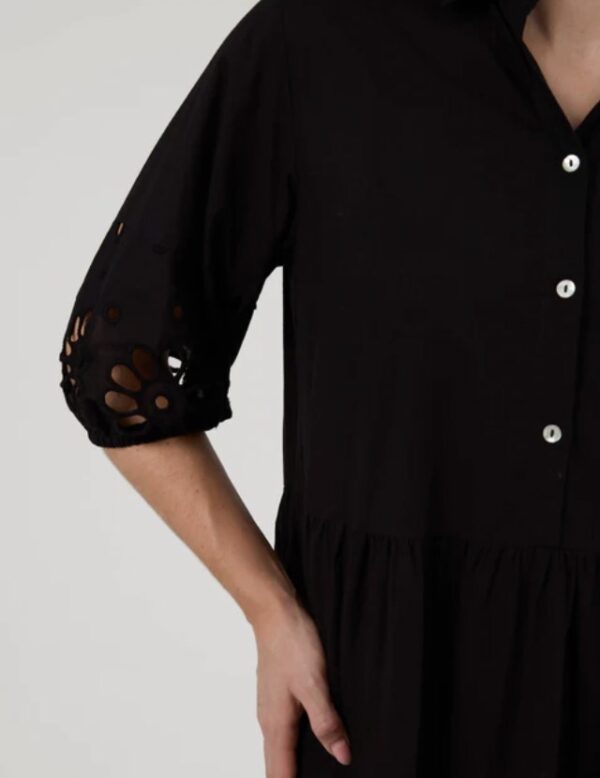 Lainey Dress-Black - Image 2