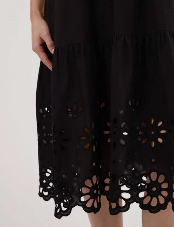 Lainey Dress-Black - Image 3