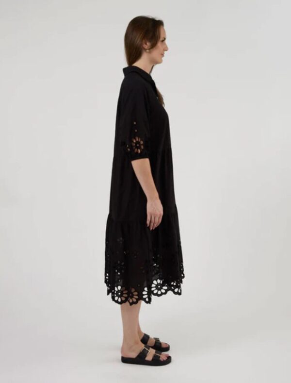 Lainey Dress-Black - Image 4