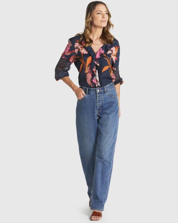 Captivation Shirt- Shadow Floral - Image 5