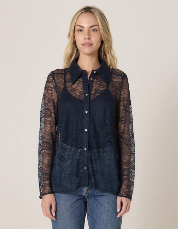 Domino Shirt Navy