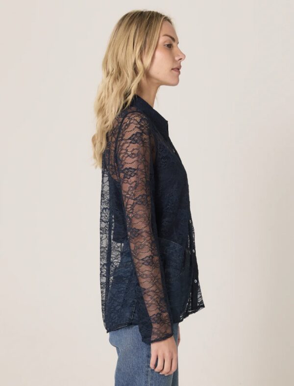 Domino Shirt Navy - Image 2