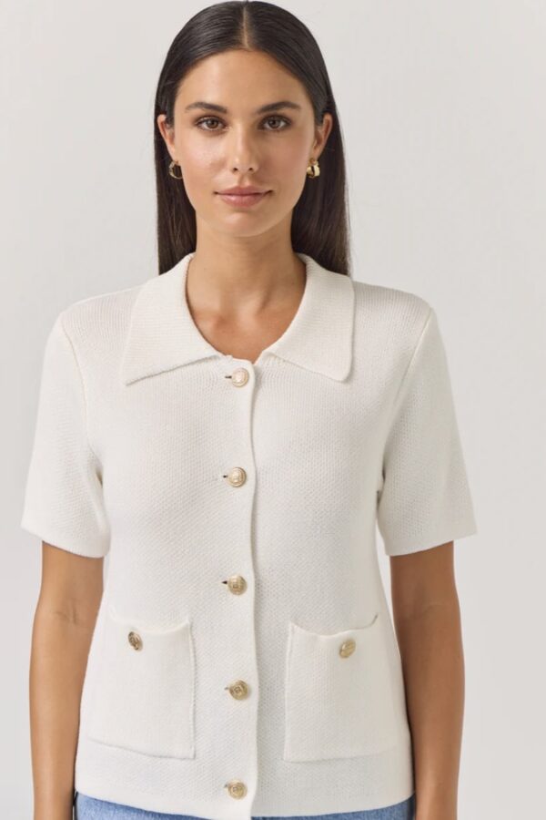 Solar Cardi-White