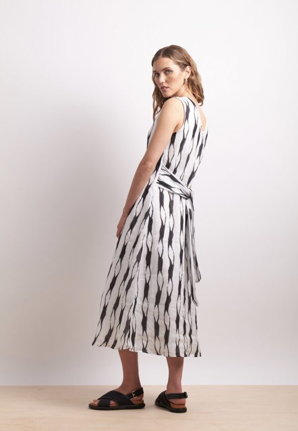 Soft Focus Dress-Liquorice - Image 4