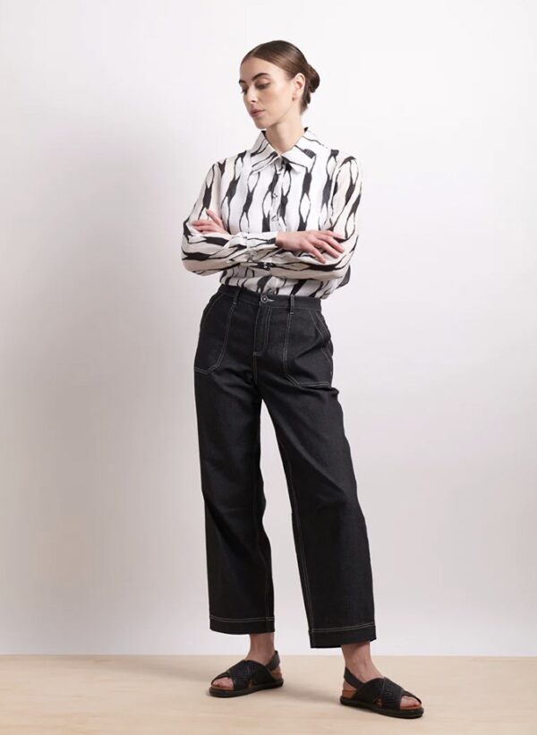 Soft Focus Shirt-Liquorice - Image 2