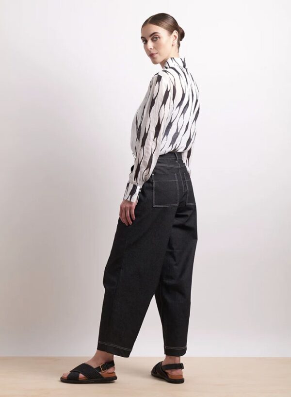Soft Focus Shirt-Liquorice - Image 5