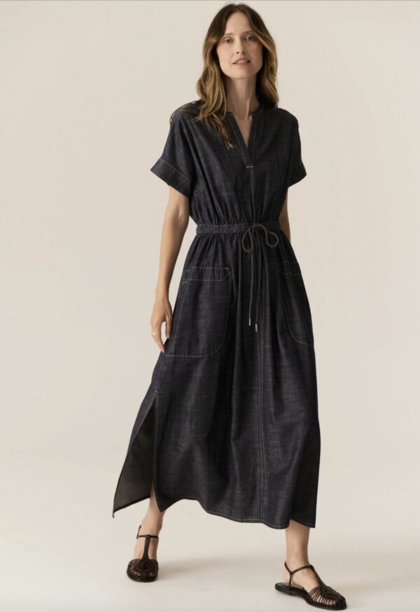 Avrid Dress-Chambray
