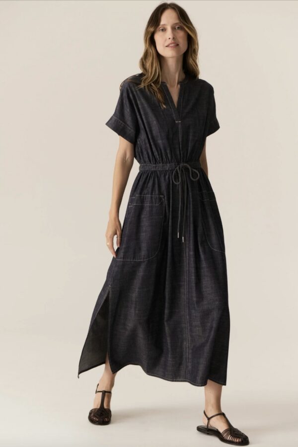 Avrid Dress-Chambray