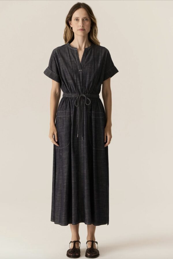 Avrid Dress-Chambray - Image 2