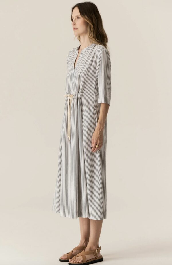 Vera Shirt Dress-Blue Stripe - Image 6