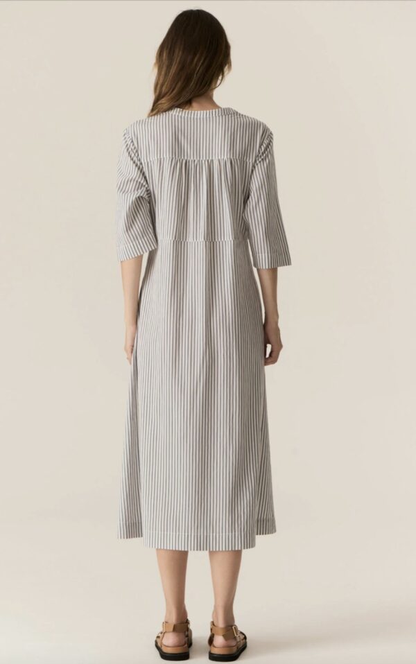 Vera Shirt Dress-Blue Stripe - Image 7