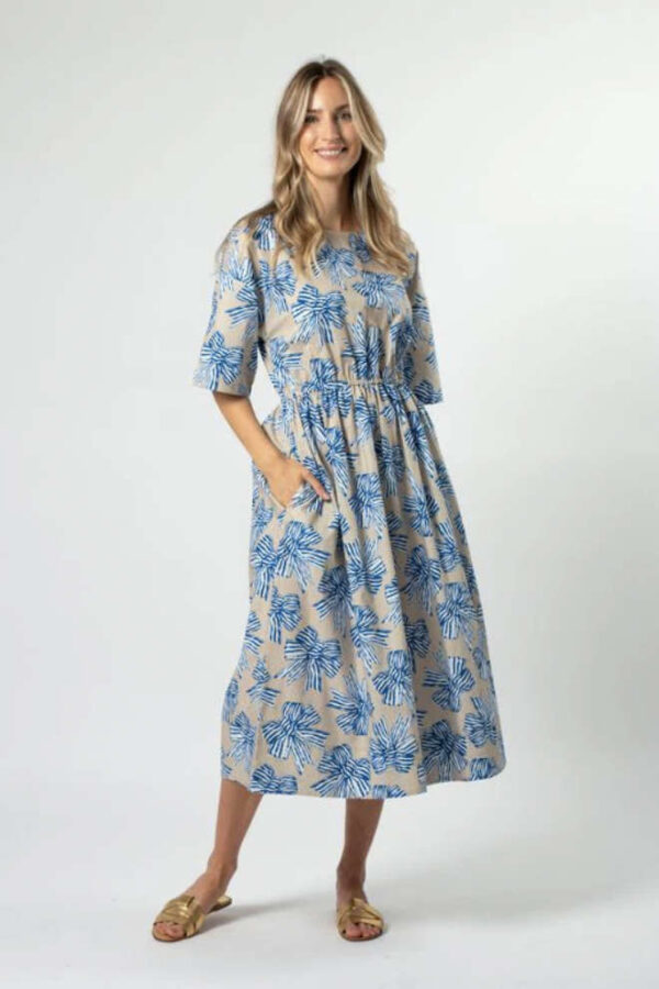 Carrie Dress Bowtiful Blue