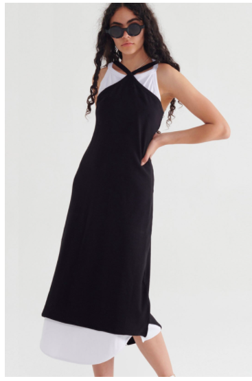 Taylor Ribbing Extension Dress