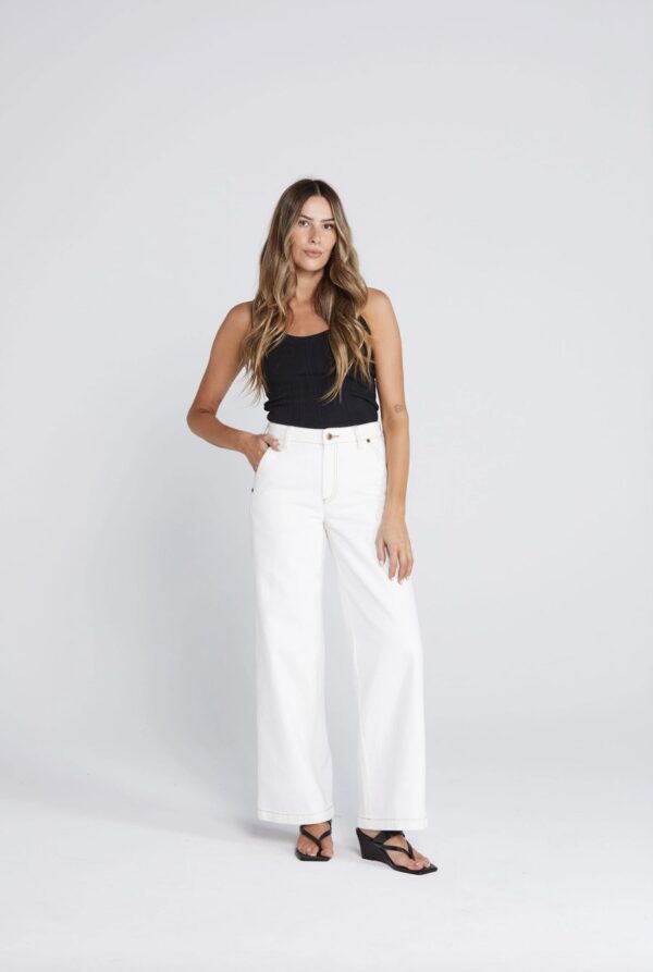 Unwind Jean-Off White - Image 5
