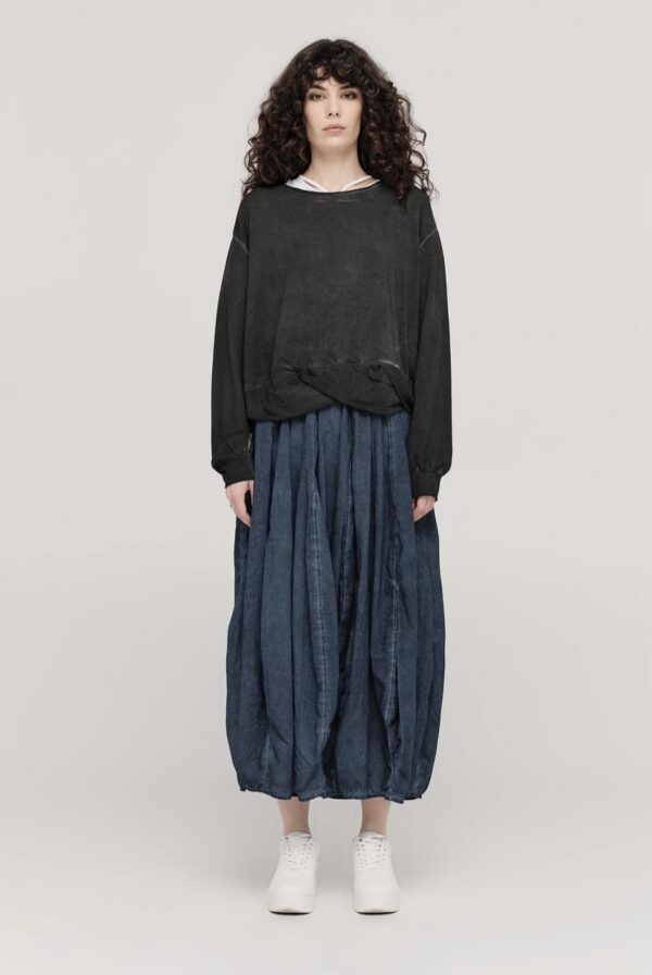 Scope Skirt-Diffused Midnight