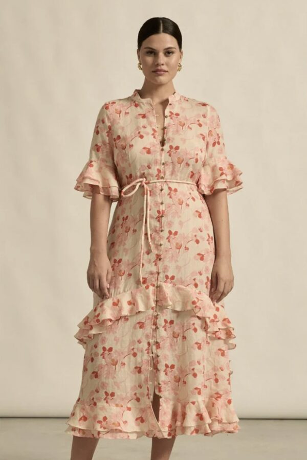 Qualify Dress-Cherry Tulip