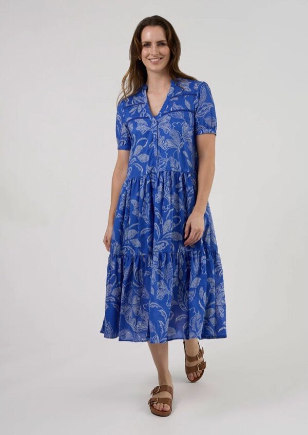 Maxine Dress-Corfu Cobalt