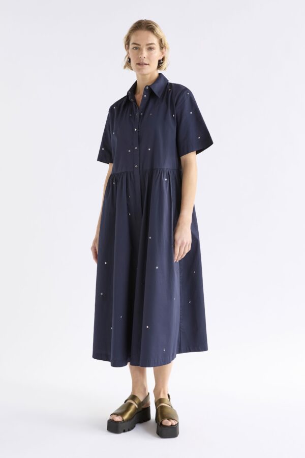 Stuud Shirt Dress Navy