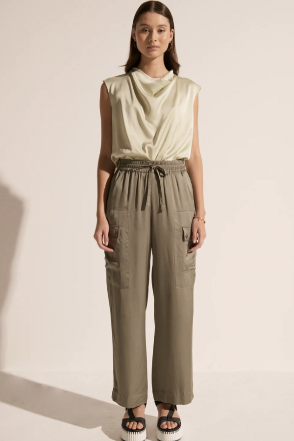 Clese Cargo Pants Khaki