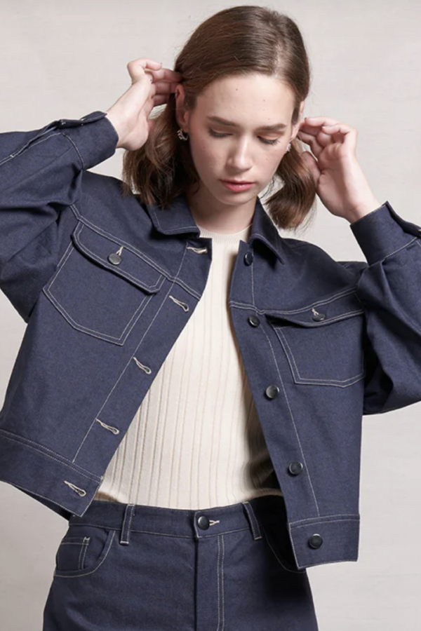 Pump It Up Jacket Indigo