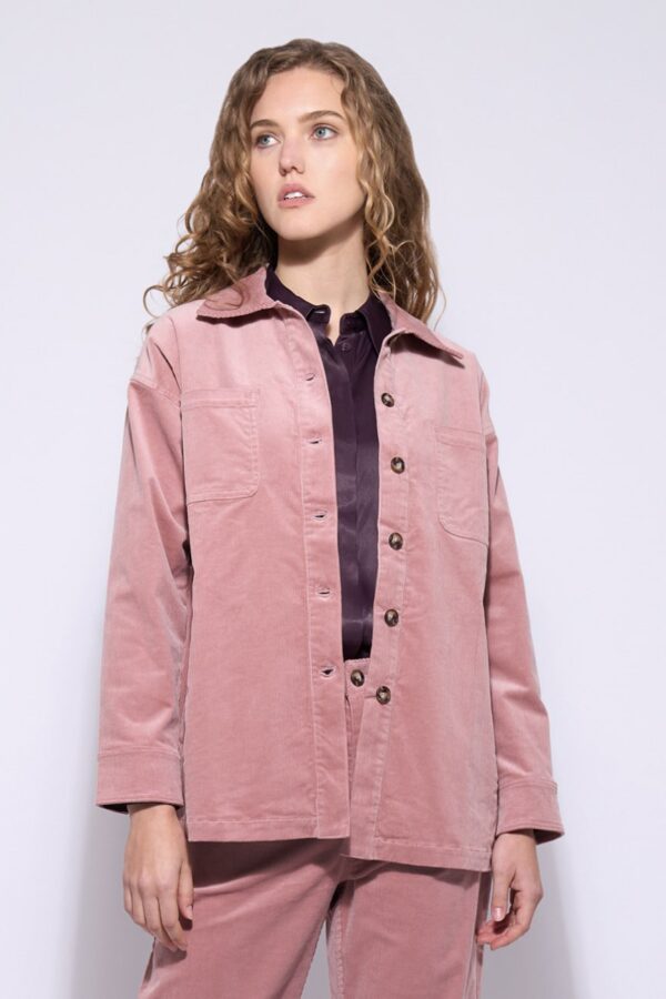 Whale Rider Shacket Blush