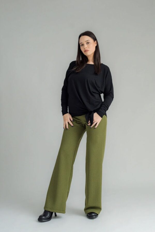 Dolly Lounge Pant Green Waffle