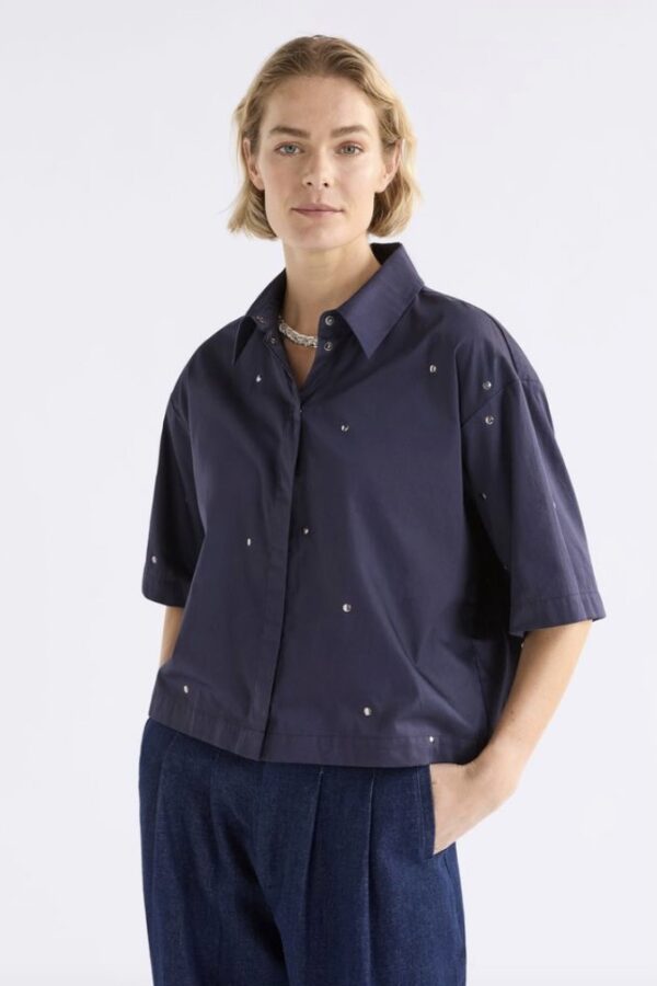 Studd Shirt Bright Navy