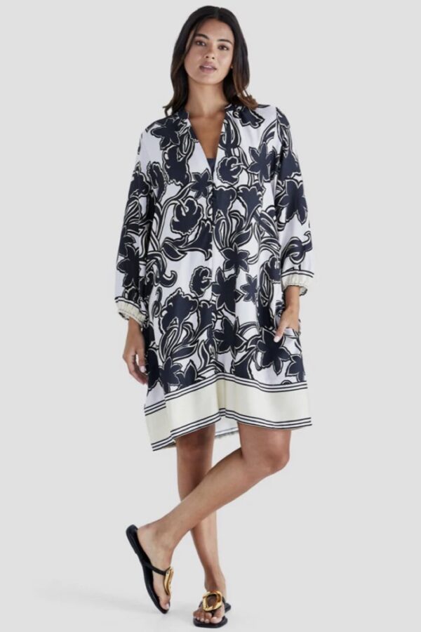 Esme Dress Black Floral