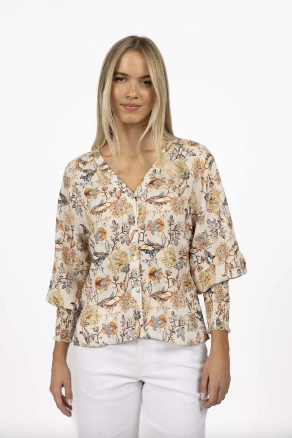 Frances Blouse-Kaffir Pnt