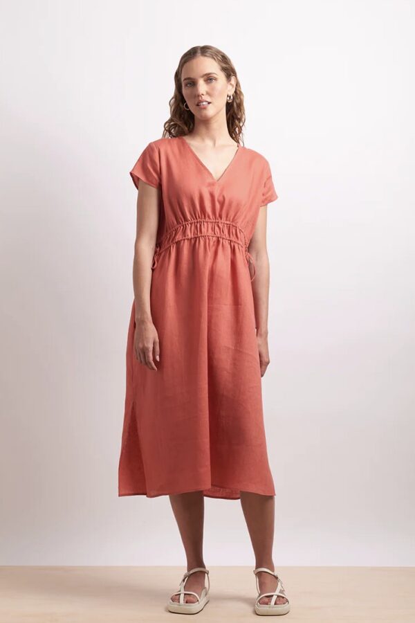 Drawn In Dress-Paprika