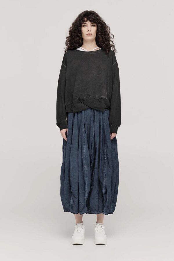 Scope Skirt-Diffused Midnight