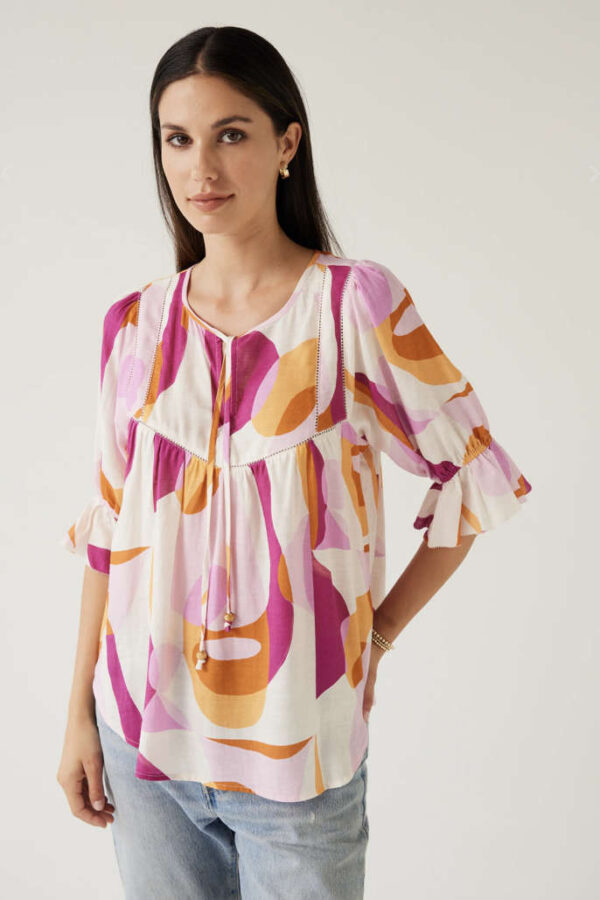 Amelia Top Pink Portrait