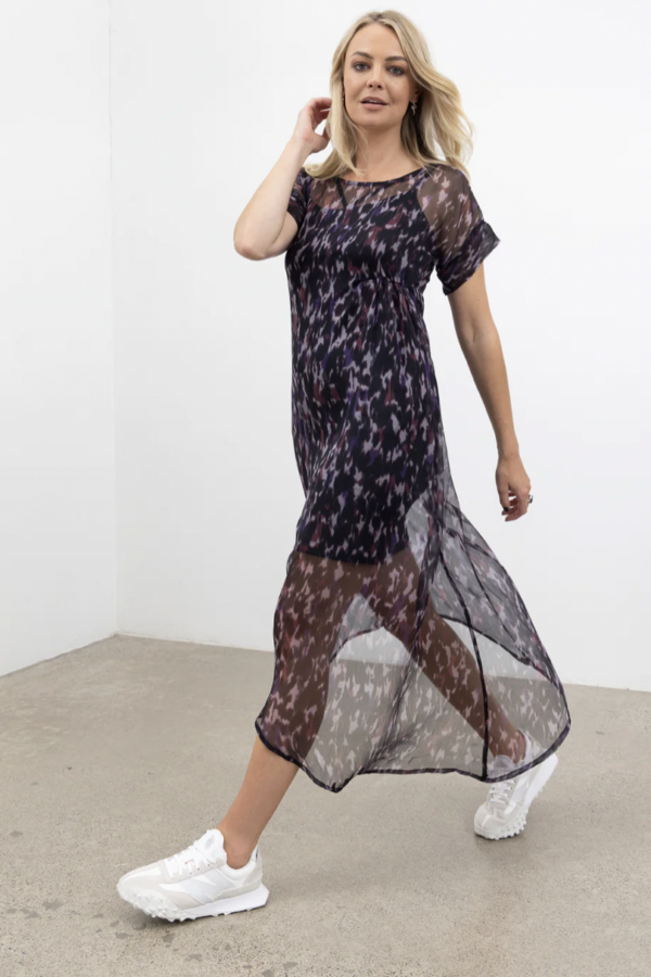 Flow Dress Purple Hues