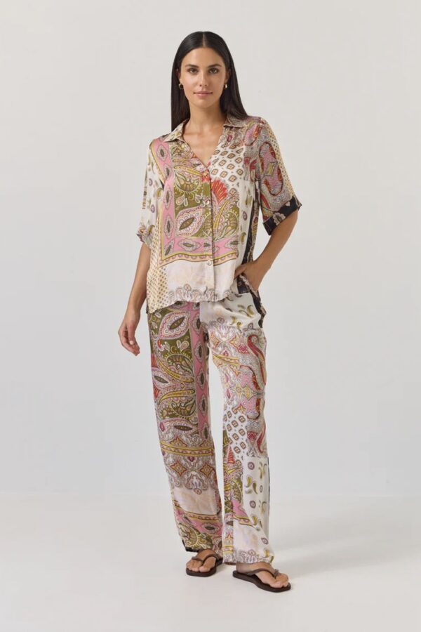 Coast Pant-Sunset Paisley