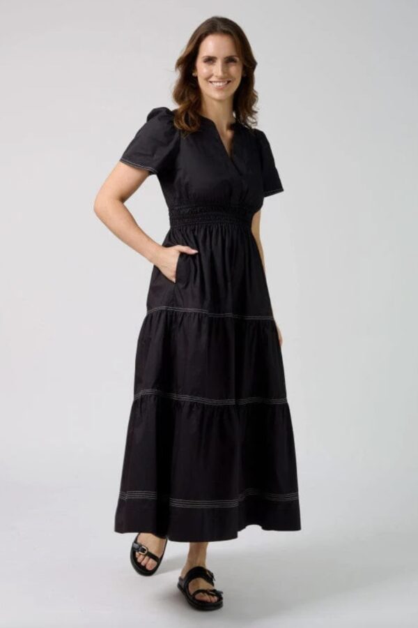 Vittoria Dress-Black