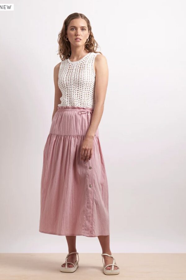 Tie The Knot Skirt-Quartz