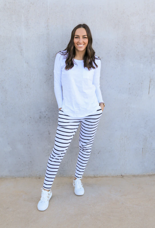 Heidi Pant Blackwhite