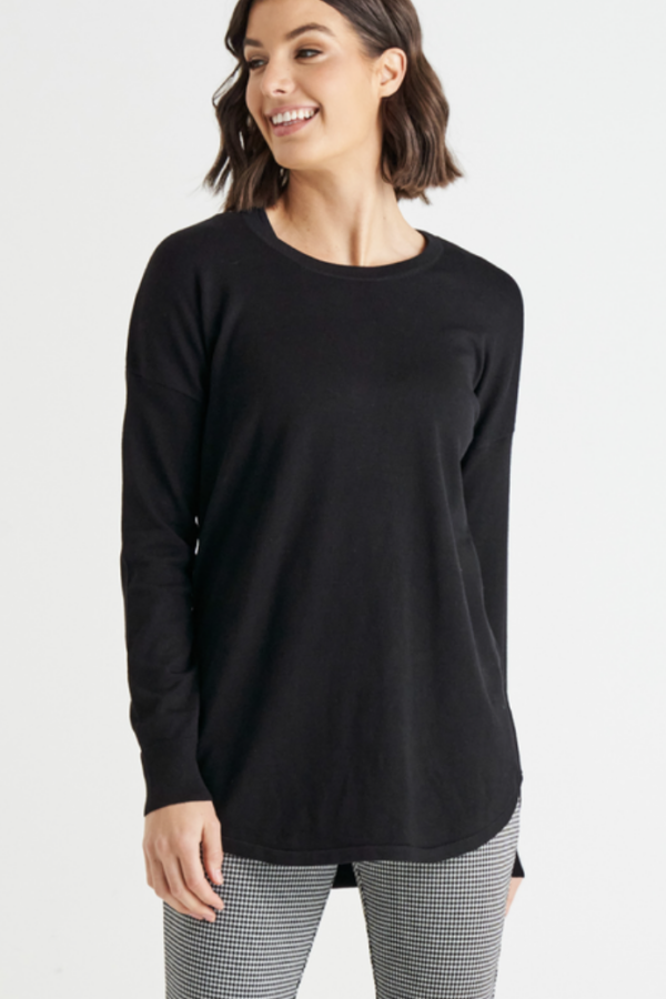 Sophie Knit Jumper Black
