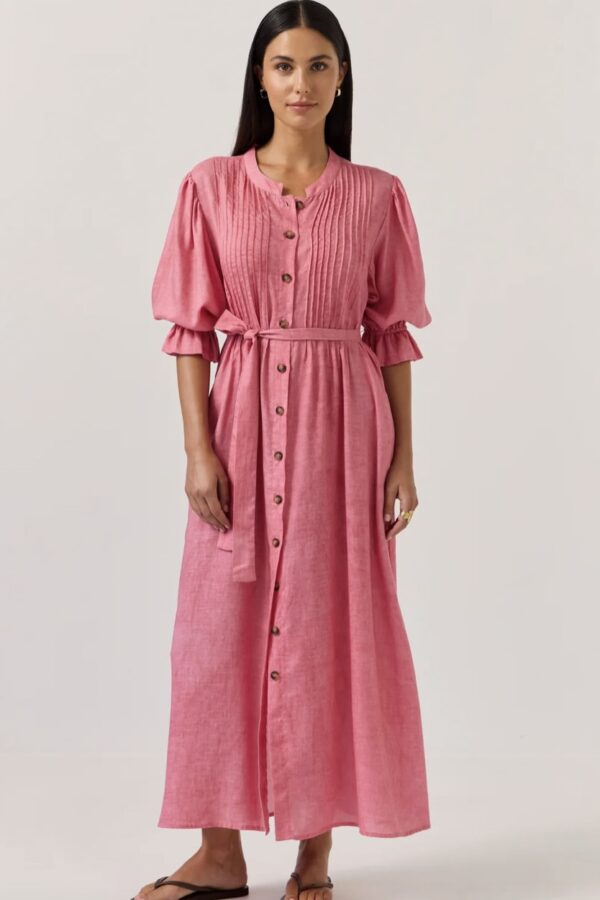 Venus Dress-Sunset Coral