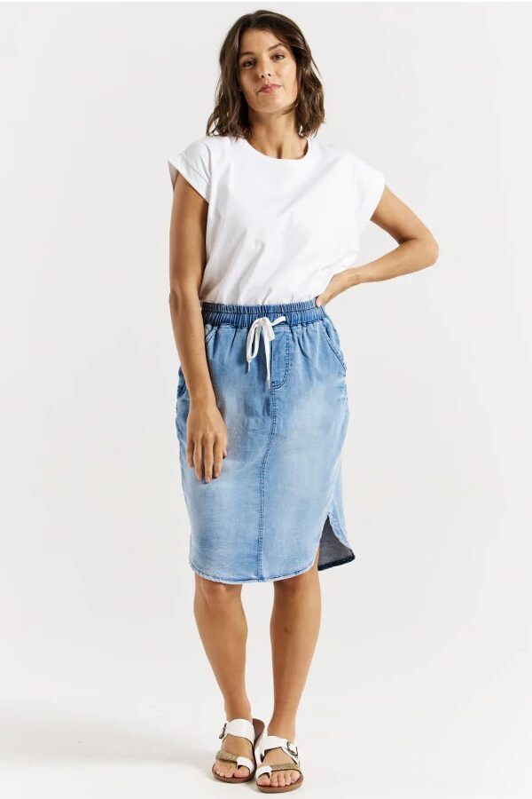 Alina Denim Skirt Denim