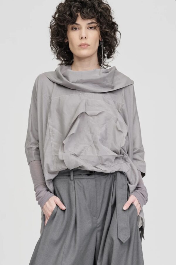 Squared Assembly Top-Pewter