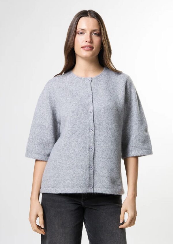 Hansel Cardigan-Grey Marle