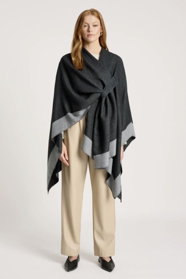 Ayla Cape-Charcoal-Grey