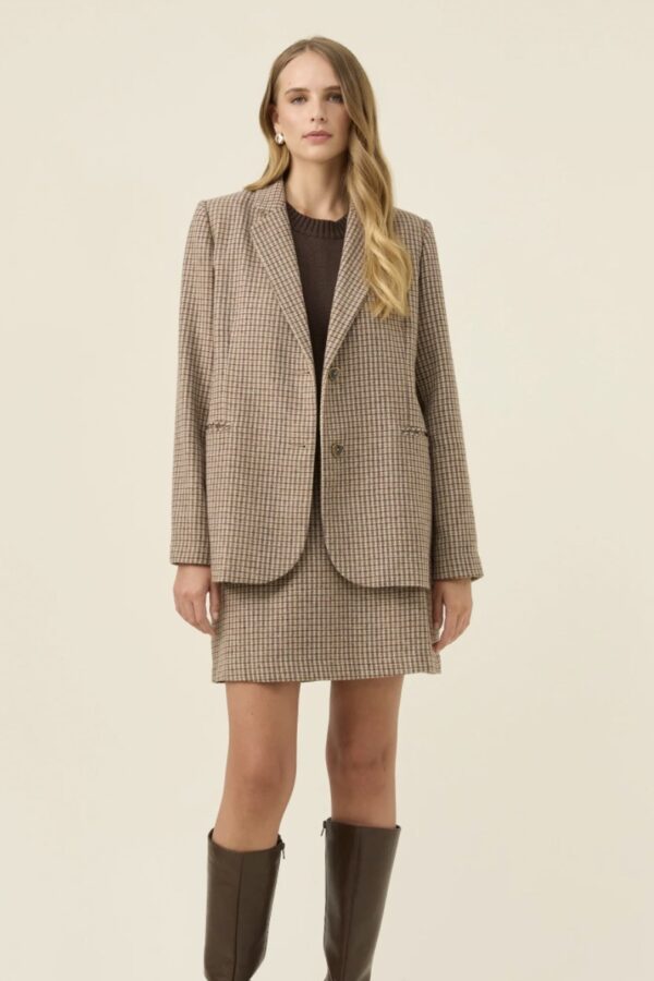 Cassidy Blazer-Taupe