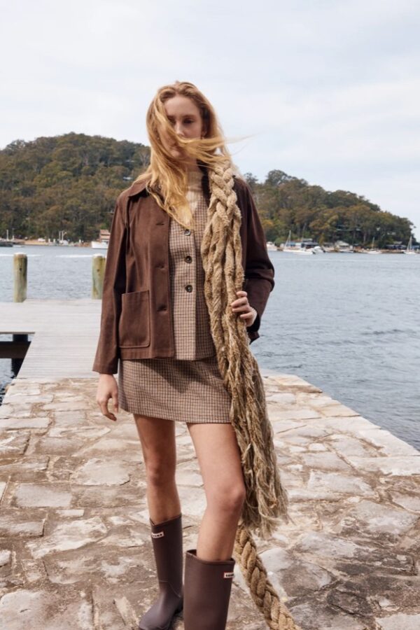 Lennon Jacket-Chocolate