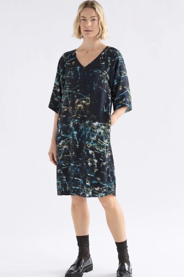 Kallio V-Neck Dress-Norda Print