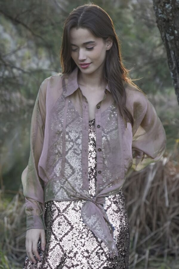 Tied and Tested Blouse-Pink