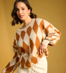 Casablanca Lurex Jumper-sandune